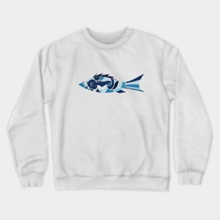 Ocean Blue Crewneck Sweatshirt